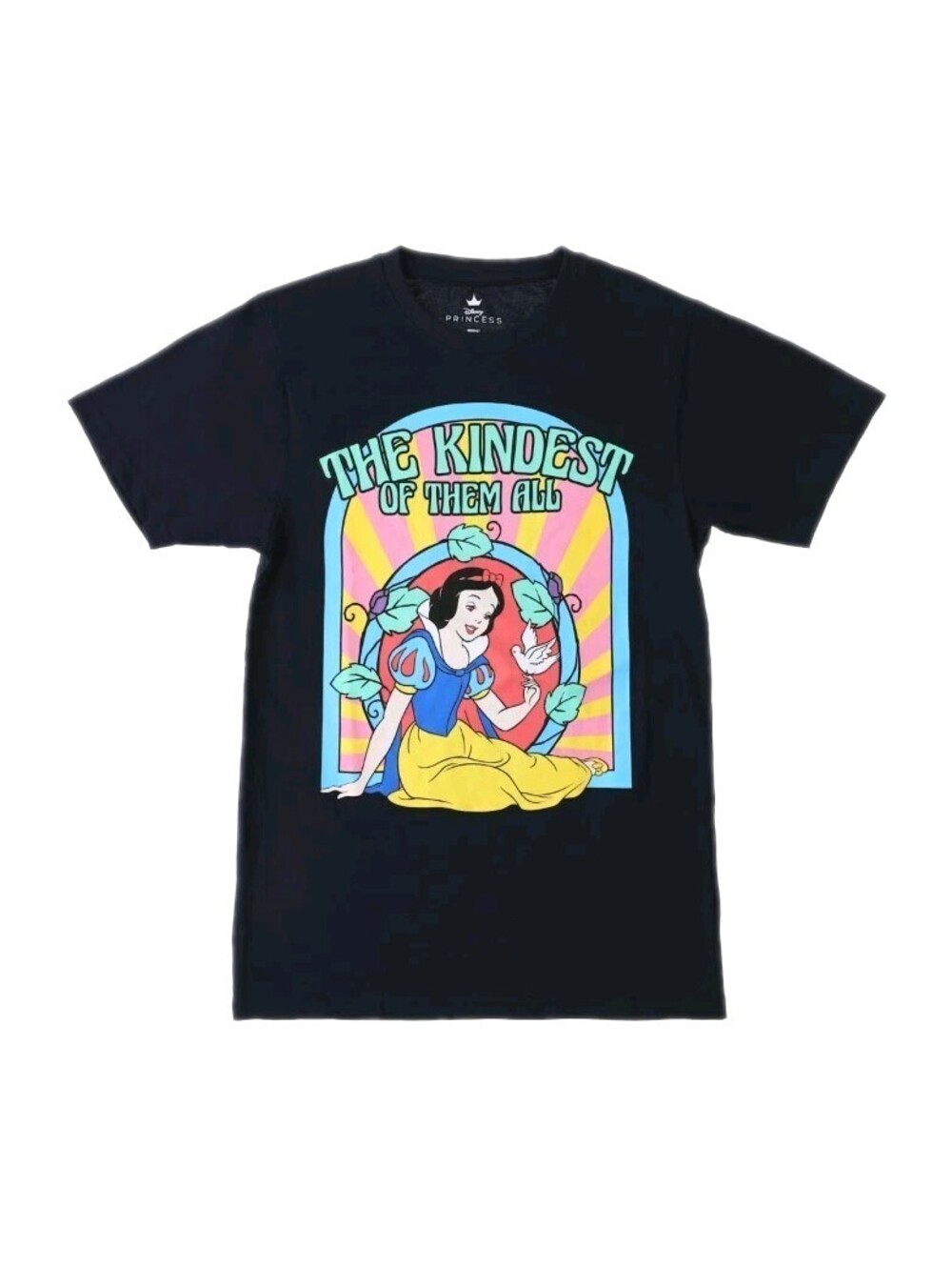 Nwt Disney Princess Snow White Women's Navy T-shirt Shirt Size Large